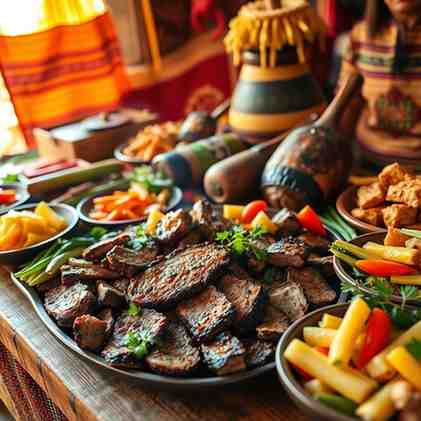 Pachamanca - Meat & Veg Recipes from the Andes